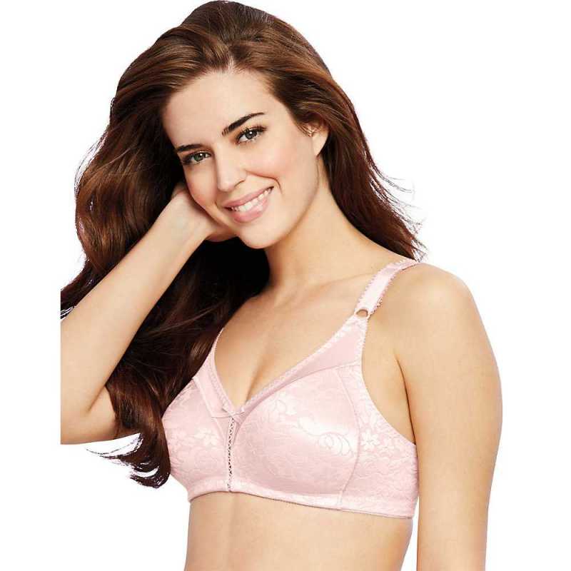 Bali 3372 Double Support Lace Wirefree Bra ApparelChoice