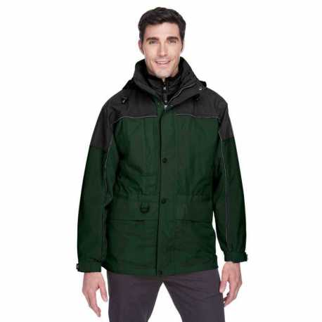 North End 88006 Adult 3-in-1 Two-Tone Parka