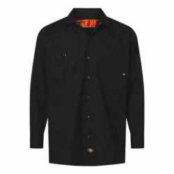 Dickies L535T Industrial Long Sleeve Work Shirt - Tall Sizes