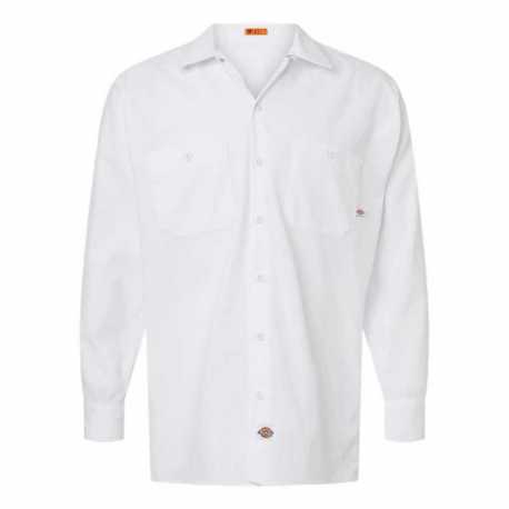 Dickies L535T Industrial Long Sleeve Work Shirt - Tall Sizes