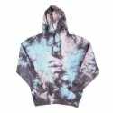 Dyenomite 854LM Premium Fleece Tie-Dyed Hooded Sweatshirt