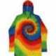 Tie-Dye 2777 Unisex Long Sleeve Hooded T-Shirt