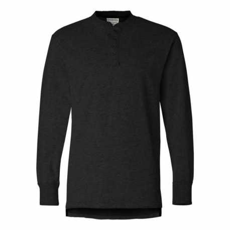 J America 8244 Vintage Brushed Jersey Henley