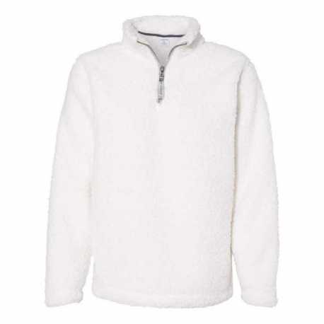 J America 8451 Women's Epic Sherpa Quarter-Zip Pullover