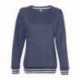 J America 8652 Women's Relay Crewneck Sweatshirt