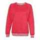 J America 8652 Women's Relay Crewneck Sweatshirt