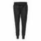 J America 8675 Women's Melange Fleece Joggers