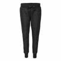 J America 8675 Women's Melange Fleece Joggers