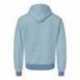 J America 8709 Flip Side Fleece Hooded Sweatshirt