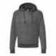 J America 8709 Flip Side Fleece Hooded Sweatshirt