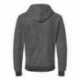 J America 8709 Flip Side Fleece Hooded Sweatshirt