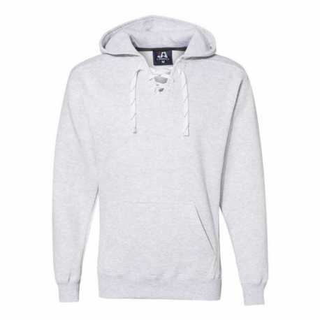 J America 8830 Sport Lace Hooded Sweatshirt