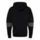 J America 8832 Sport Lace Colorblocked Fleece Hooded Sweatshirt