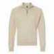 J America 8869 Triblend Quarter-Zip Sweatshirt