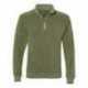 J America 8869 Triblend Quarter-Zip Sweatshirt