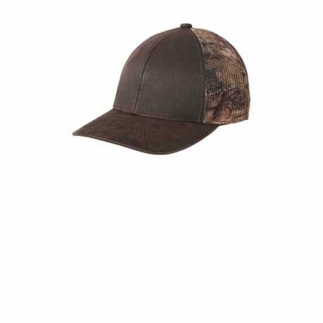 Port Authority C891 Pigment Print Camouflage Mesh Back Cap