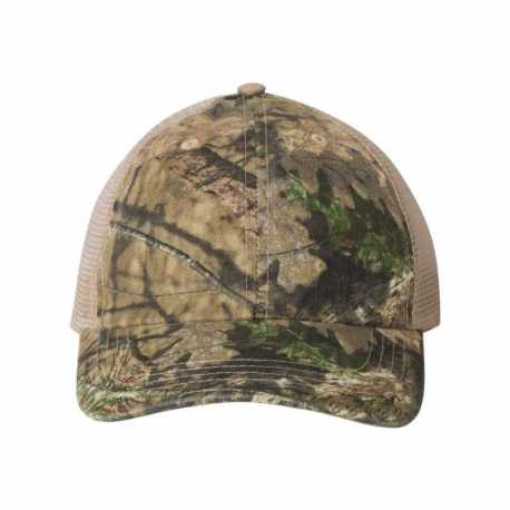 Kati LC101V Licensed Camo Washed Mesh Cap