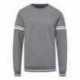 MV Sport 23404 Donovan Striped Crewneck Sweatshirt