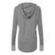 MV Sport W19439 Women's Heathered Jersey Hooded Tunic