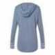 MV Sport W19439 Women's Heathered Jersey Hooded Tunic