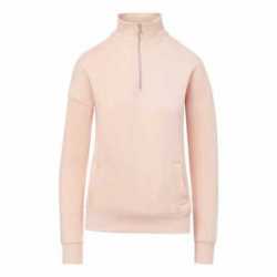 MV Sport W20189 Women's Cloud Fleece Quarter-Zip Sweatshirt