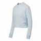 MV Sport W22106 Women's Cloud Fleece Crop Crewneck Sweatshirt