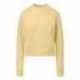 MV Sport W22106 Women's Cloud Fleece Crop Crewneck Sweatshirt