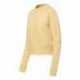 MV Sport W22106 Women's Cloud Fleece Crop Crewneck Sweatshirt