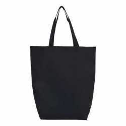 Q-Tees Q1251 Non-Woven Gusset Bottom Tote