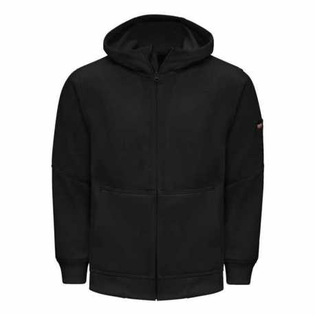 Red Kap HJ10T Performance Hooded Full-Zip Sweatshirt - Tall Sizes