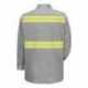 Red Kap SC30ET Enhanced Visibility Long Sleeve Cotton Work Shirt - Tall Sizes