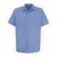 Red Kap SC40T Cotton Short Sleeve Uniform Shirt - Tall Sizes