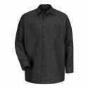 Red Kap SP14T Industrial Long Sleeve Work Shirt - Tall Sizes