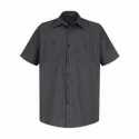 Red Kap SP20T Premium Short Sleeve Work Shirt - Tall Sizes