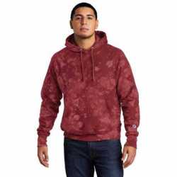 Champion TDS101 Reverse Weave Scrunch-Dye Tie-Dye Hooded Sweatshirt