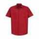 Red Kap SP24T Industrial Short Sleeve Work Shirt - Tall Sizes