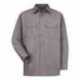 Red Kap ST52T Utility Long Sleeve Work Shirt - Tall Sizes