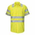 Red Kap SY24T Enhanced & Hi-Visibility Work Shirt - Tall Sizes