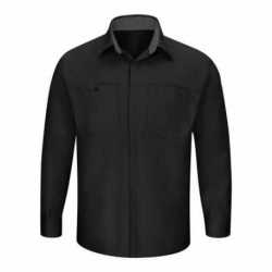 Red Kap SY32T Performance Plus Long Sleeve Shirt with OilBlok Technology - Tall Sizes