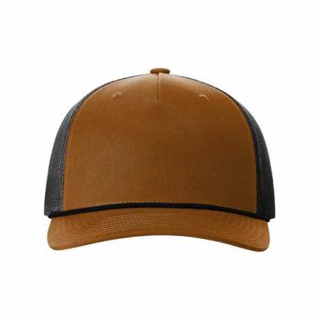 Richardson 112FPR Five-Panel Trucker with Rope Cap