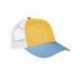 Authentic Pigment AP1919 Tri-Color Trucker Cap