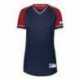 Russell Athletic R01X3X Women's Classic V-Neck Jersey