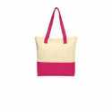 Port Authority BG414 Colorblock Cotton Tote