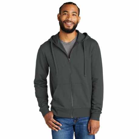 AllMade AL4002 Unisex Organic French Terry Full-Zip Hoodie