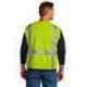 CornerStone CSV104 ANSI 107 Class 2 Mesh Six-Pocket Zippered Vest