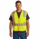 CornerStone CSV103 ANSI 107 Class 2 Mesh Zippered Two-Tone Vest