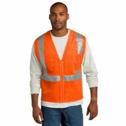 CornerStone CSV102 ANSI 107 Class 2 Mesh Zippered Vest