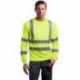 CornerStone CS409 ANSI 107 Class 3 Long Sleeve Snag-Resistant Reflective T-Shirt