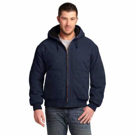 CornerStone CSJ41 Washed Duck Cloth Insulated Hooded Work Jacket