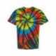 Dyenomite 200TD Rainbow Cut-Spiral Tie-Dyed T-Shirt